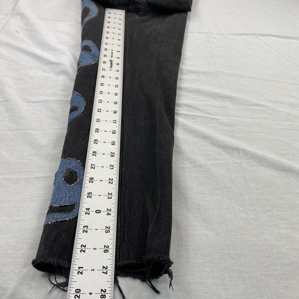Vintage Levis 17501 Black 26x27 (7M)‎ Jeans High Waisted Custom USA Made - Picture 10 of 11